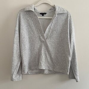 Banana Republic Light Gray Women's Sweatshirt
